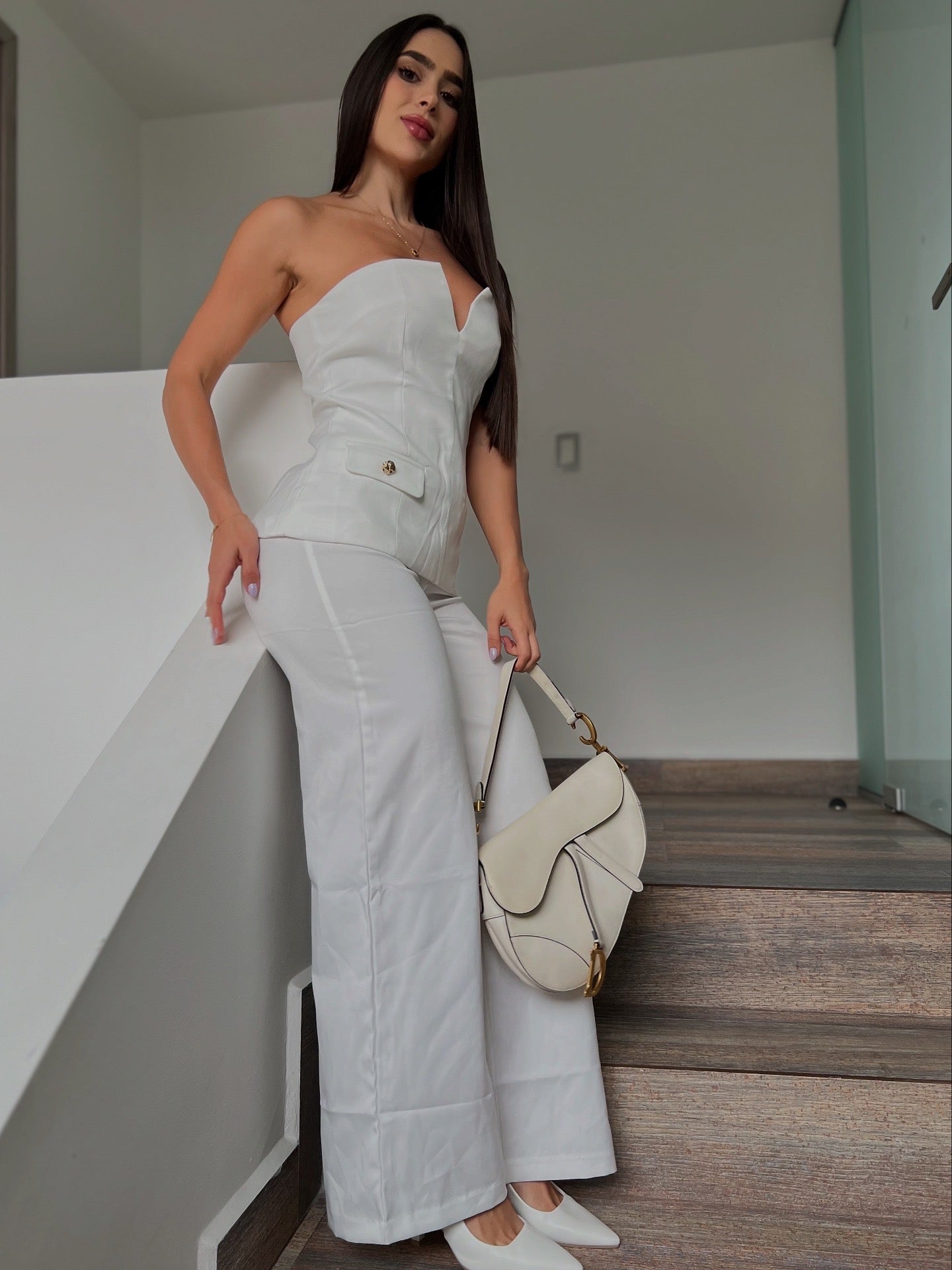 SET BLANCO STRAPLESS