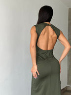 VESTIDO VERDE MILITAR