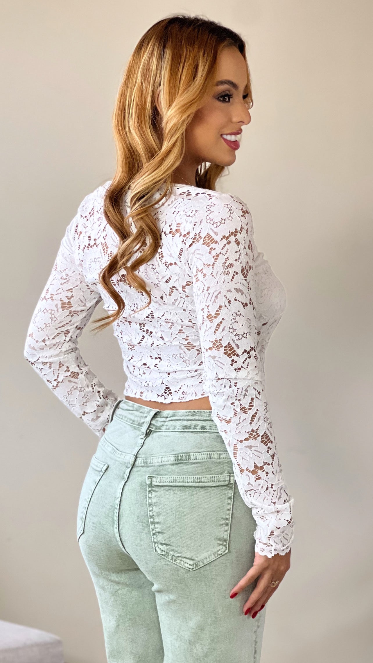 BUSO  ENCAJE TIE LACE