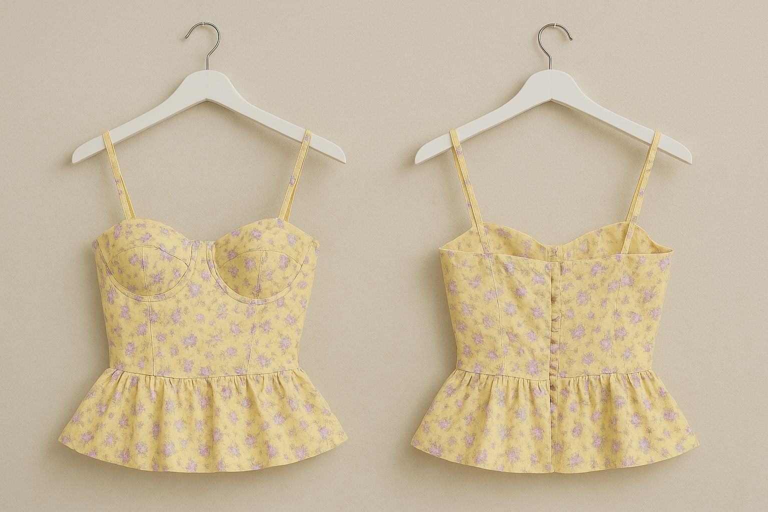 CORSET AMARILLO AURORA