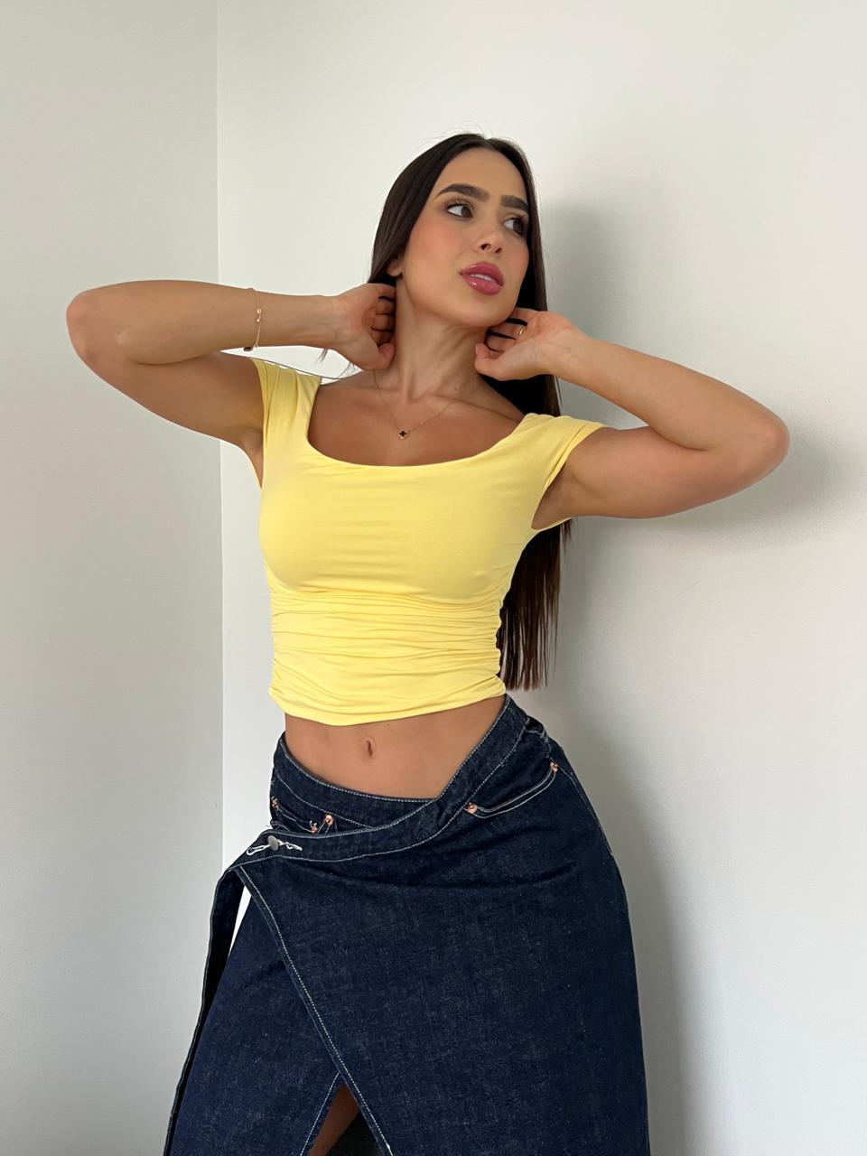 FALDA JEAN INFINITY